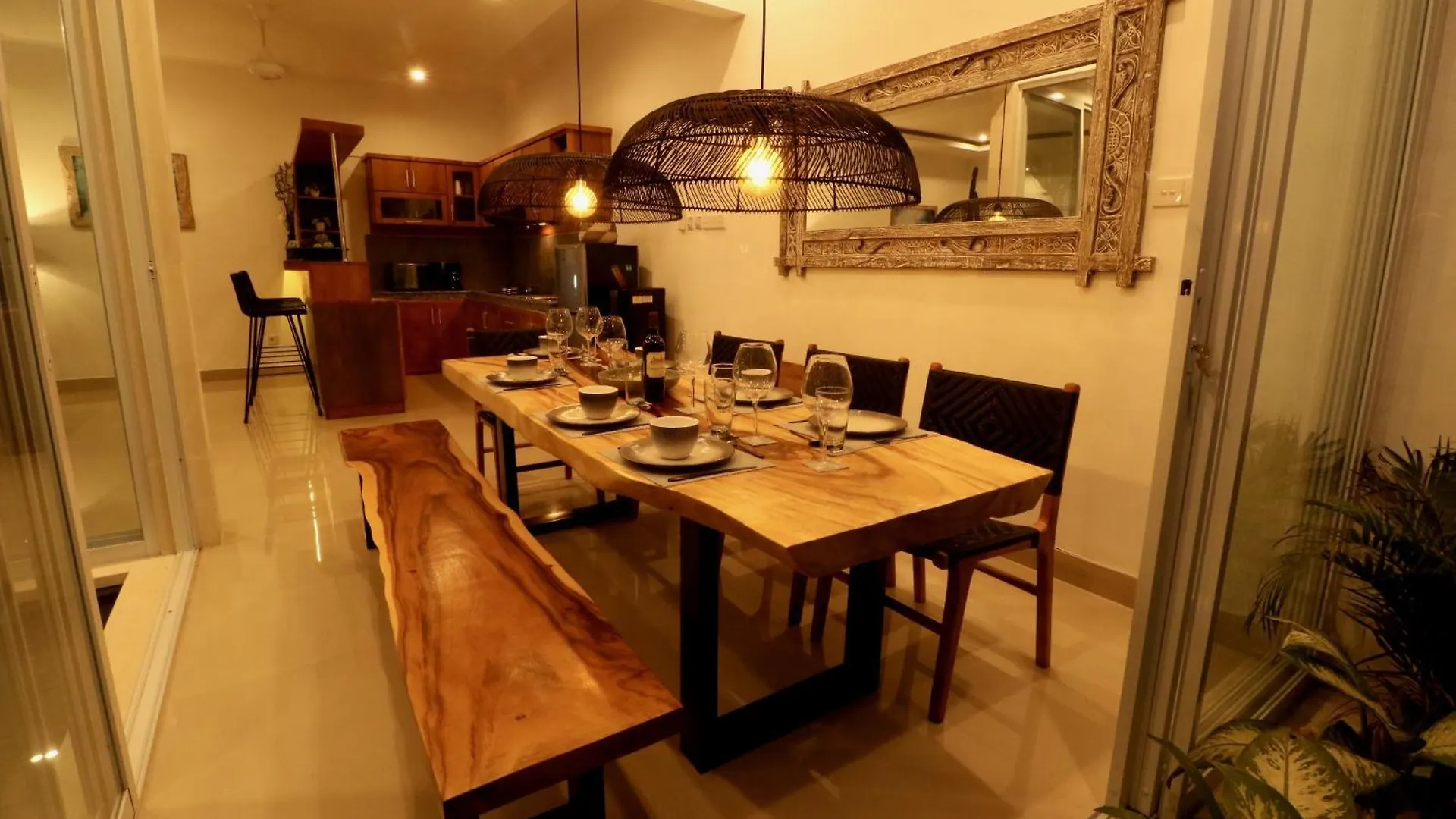 3 Neighbour Villas 3 Pools Near Atlas Beach Club Canggu