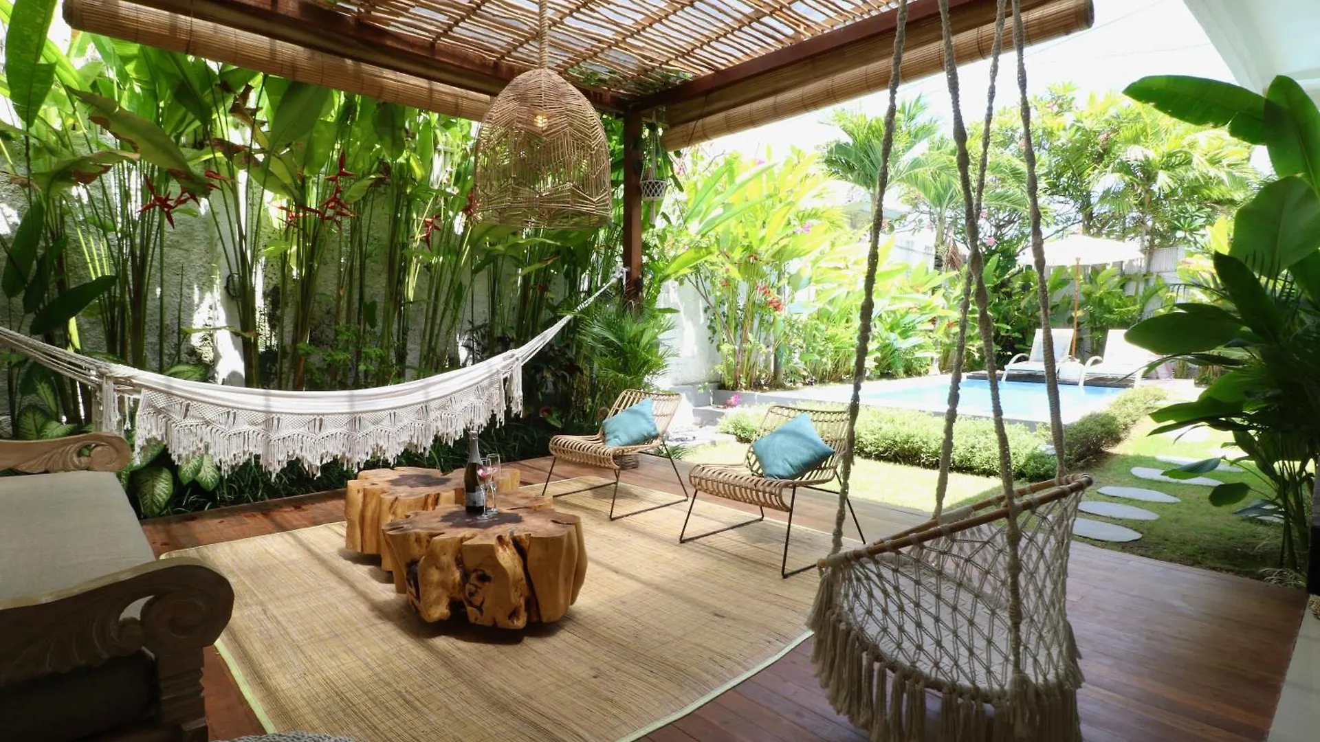 3 Neighbour Villas 3 Pools Near Atlas Beach Club Canggu Indonézia